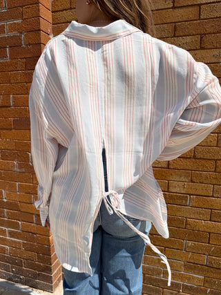 Lotus Button Down in Cotton Candy