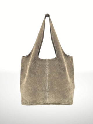 Giannina 221024 Suede Leather Shoulder Bag
