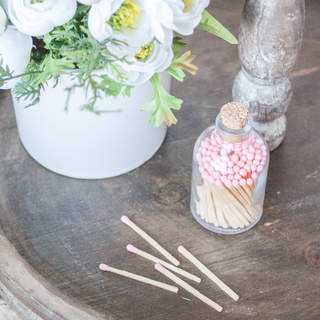 Fancy Matches: Blush Pink Match Jar