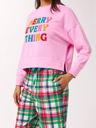 PLAID BOXER PANTS,MULTI