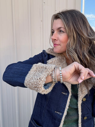 Sherpa Trim Jacket by Liverpool