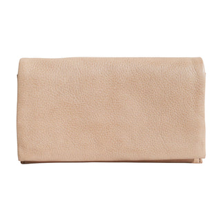 Eloise Handcrafted Leather Wallet: Brown