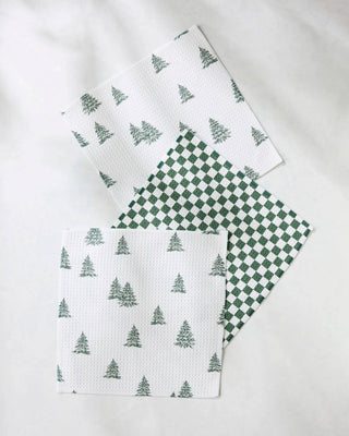 Claret Dishcloth Set