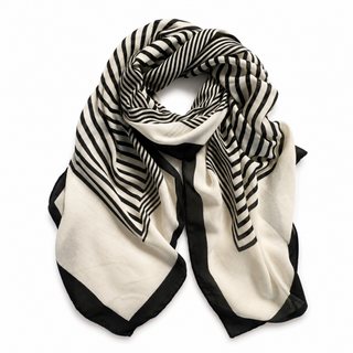 Ellison+Young Viscose Oversized Wrap Scarf, Lightweight Shawl