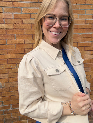 Clear Eyes Denim Jacket by Sadie & Sage