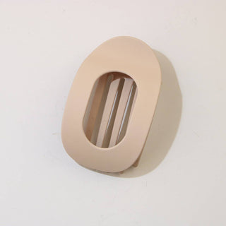 Oval Flat Hair Clip for Women, Strong Grip Clamp_CWAHA07281