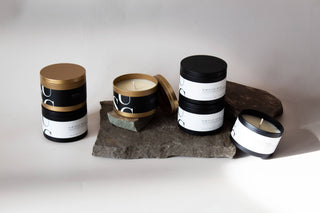 Matte Gold Travel Tin Soy Candle