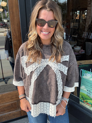 Boho Ribbon Patchwork Top