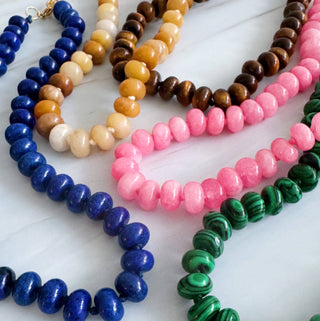 Refined Stone Bead Necklace – Timeless Everyday Accent