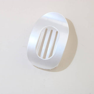 Oval Flat Hair Clip for Women, Strong Grip Clamp_CWAHA07281