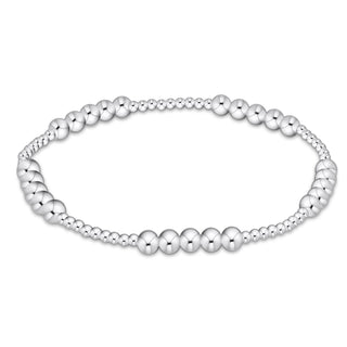 Classic Blissful 2mm Sterling Silver Bracelet enewton