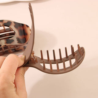 Oval Flat Hair Clip for Women, Strong Grip Clamp_CWAHA07281