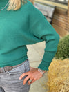 Dolman Sweater Teal
