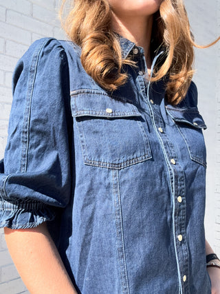 Antonia in Dark Cobalt