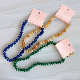 Refined Stone Bead Necklace – Timeless Everyday Accent