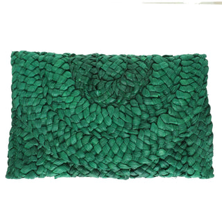 Straw Woven Raffia Clutch Handbag