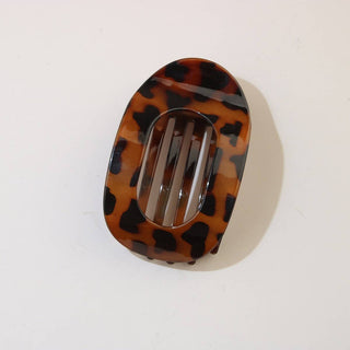Oval Flat Hair Clip for Women, Strong Grip Clamp_CWAHA07281