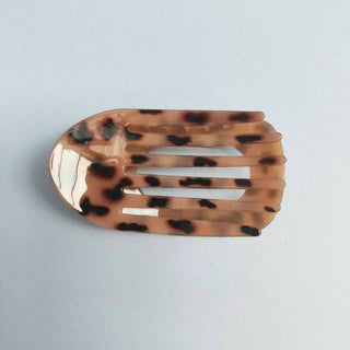 Oval Flat Hair Clip for Women, Strong Grip Clamp_CWAHA07281