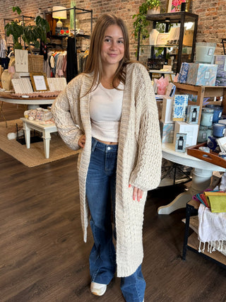 Iggy Hand Knit Long Cardigan