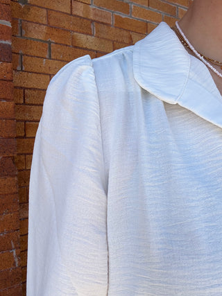 Off White Blouse