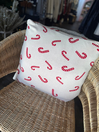Candy Cane Pillow 20"
