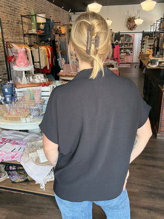 Solid Basic Shirt Black