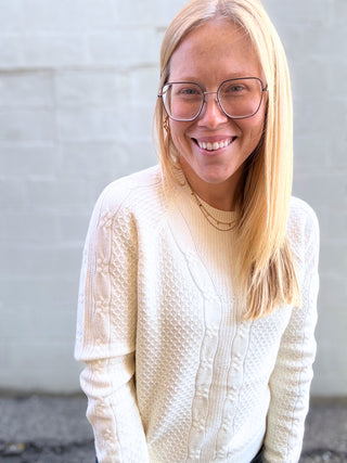 Raglan Sweater Alabaster