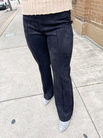 Sueded Pearl Flare Black by Liverpool