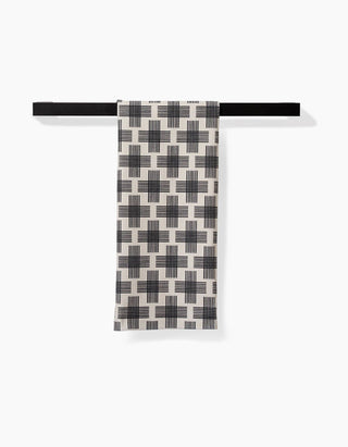 Cross Hatch Tea Towel