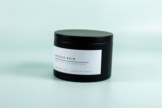 NEW! Matte Black Travel Tin Soy Candle