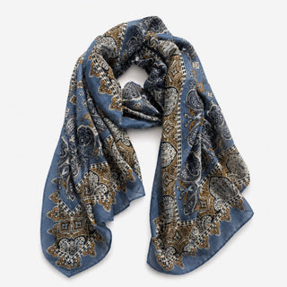 Ellison+Young Viscose Oversized Wrap Scarf, Lightweight Shawl