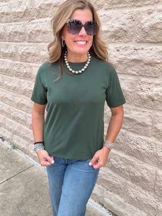 Classic Boxy Fit Tee Sycamore