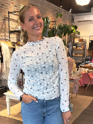 White Layering Top