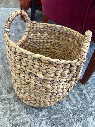 Water Hyacinth Basket with Handles