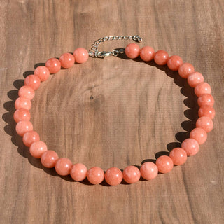Natural Stone Beaded Necklace