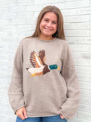 Mallard in Flight Sweater
