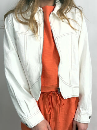 Skywatch Contrast Stitch Jacket by Sage the Label