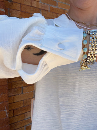 Off White Blouse