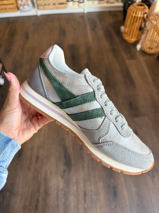 Women's Daytona Blaze Sneakers Silver & Evergreen