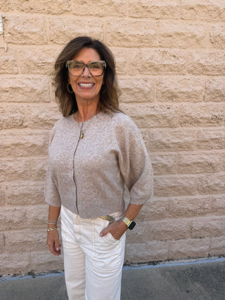 Valor Cardigan - Natural Heather