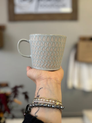 Sage Grey Stonewear Mug