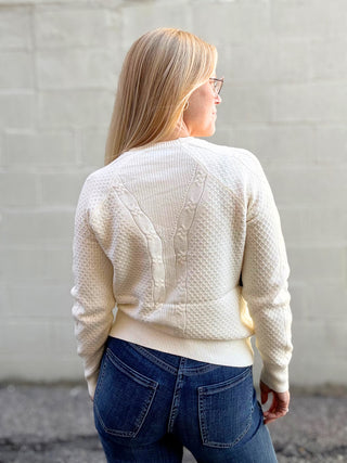 Raglan Sweater Alabaster