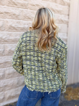 Cargo Shacket Green Plaid by Liverpool