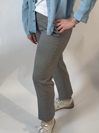 Kayla Pull on Check Trousers 28" by Liverpool
