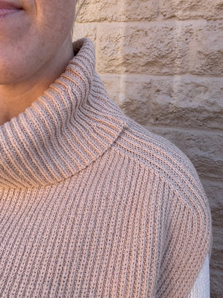 Crosby Ribbed Turtleneck Vest