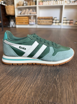 Women's Daytona Blaze Sneakers Evergreen & Off White