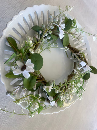 Floral Candle Wreath