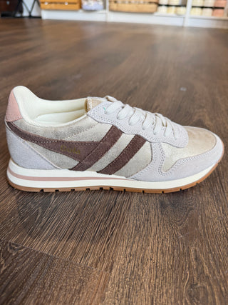 Women's Daytona Blaze Sneakers Gold & Chocolate