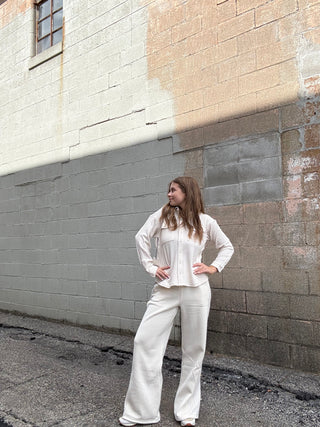 Cake Batter Button Down