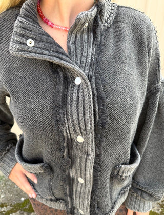 Harlow in Washed Black